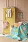 Preview: Tilda Patchwork Stoff Baumwolle - Sunday Brunch - White Flower Sour Yellow